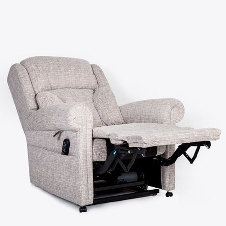 Cullingworth Lateral Backrest Beige Fabric - Ex Demo