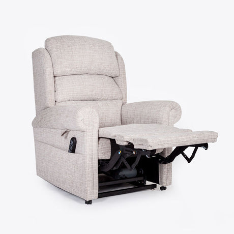 Cullingworth Waterfall Backrest Beige Fabric -Ex Demo