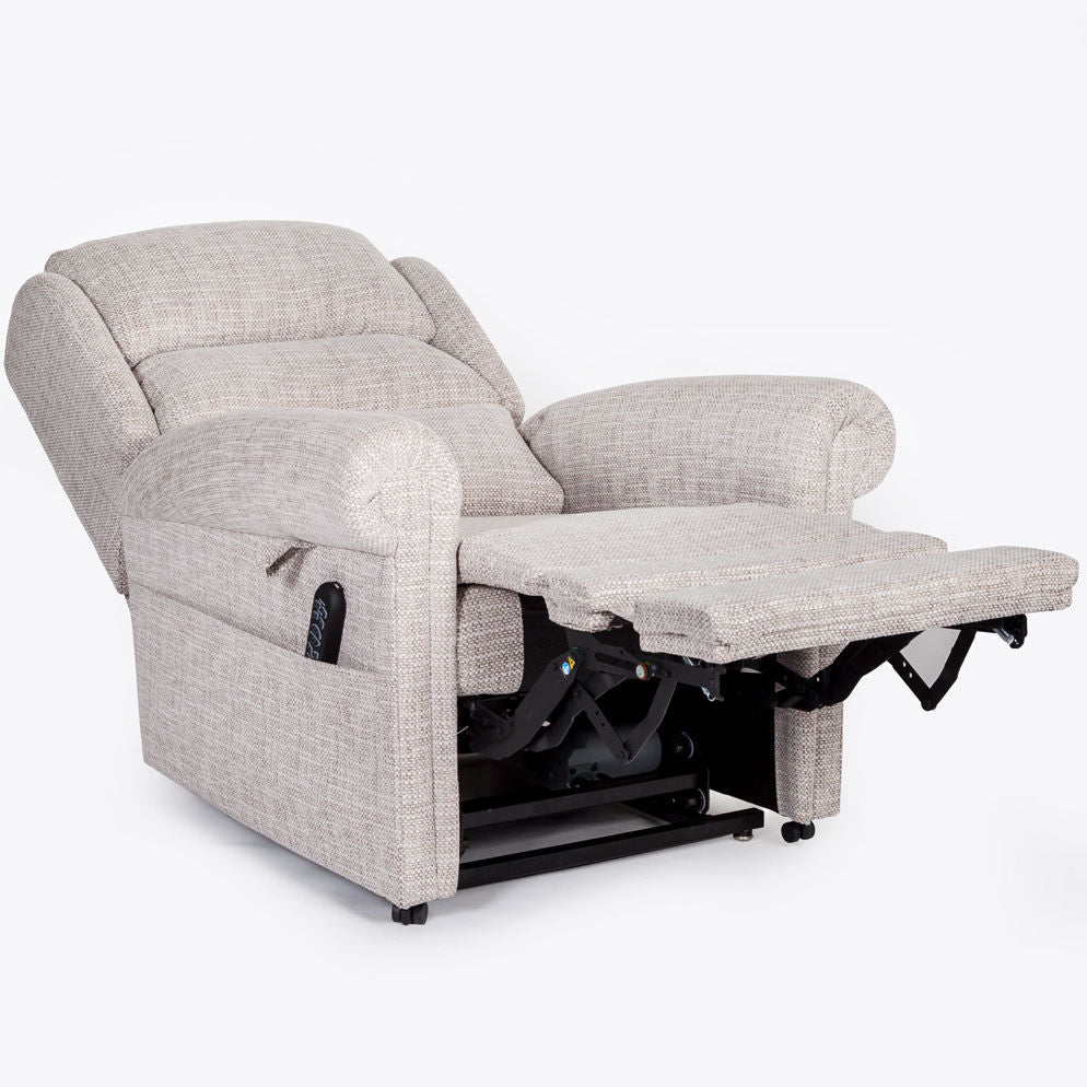 Cullingworth Waterfall Backrest Beige Fabric -Ex Demo