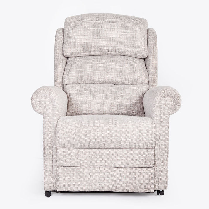 Cullingworth Waterfall Backrest Beige Fabric -Ex Demo