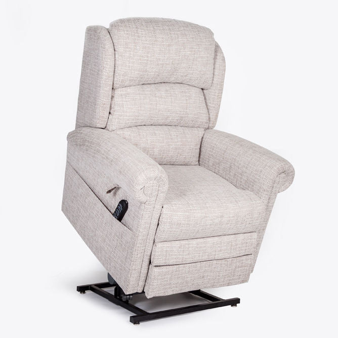 Cullingworth Waterfall Backrest Beige Fabric -Ex Demo