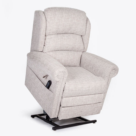 Cullingworth Waterfall Backrest Beige Fabric -Ex Demo
