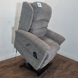 Cullingworth Waterfall Backrest Praline Fabric - Ex Demo