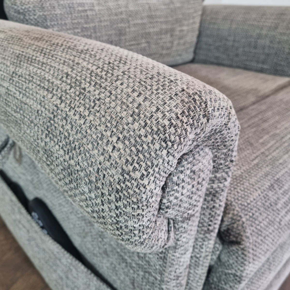 Cullingworth Waterfall Backrest Praline Fabric - Ex Demo