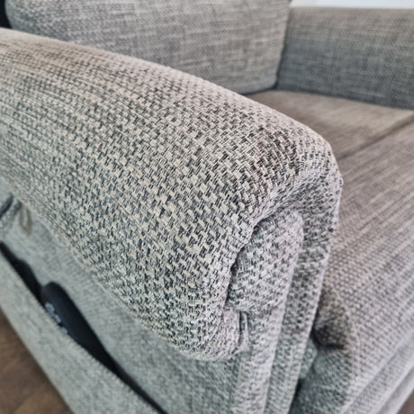 Cullingworth Waterfall Backrest Praline Fabric - Ex Demo