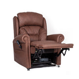 Cullingworth Lateral Back Tan faux leather - Ex Demo