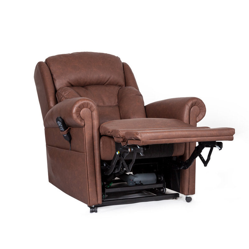 Cullingworth Lateral Back Tan faux leather - Ex Demo