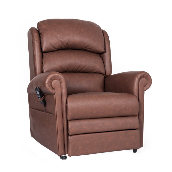 Cullingworth Riser and Recliner Chair in Crib 5 MRSA Infection Resistant Faux Leather 