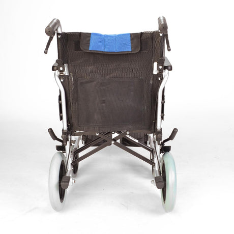 Deluxe attendant wheelchair ECTR02-18