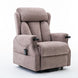 Denmark dual riser recliner chair with wooden knuckles-Mocha 