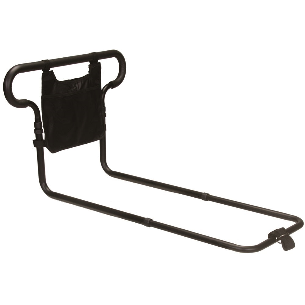 Looped bed rail pocket