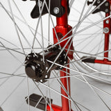 Lightweight Self Propel Wheelchair Red - Wheel Frames