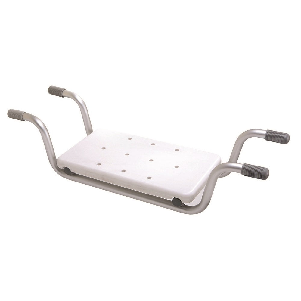 Suspended bath bench