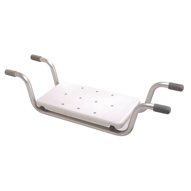 Suspended bath bench