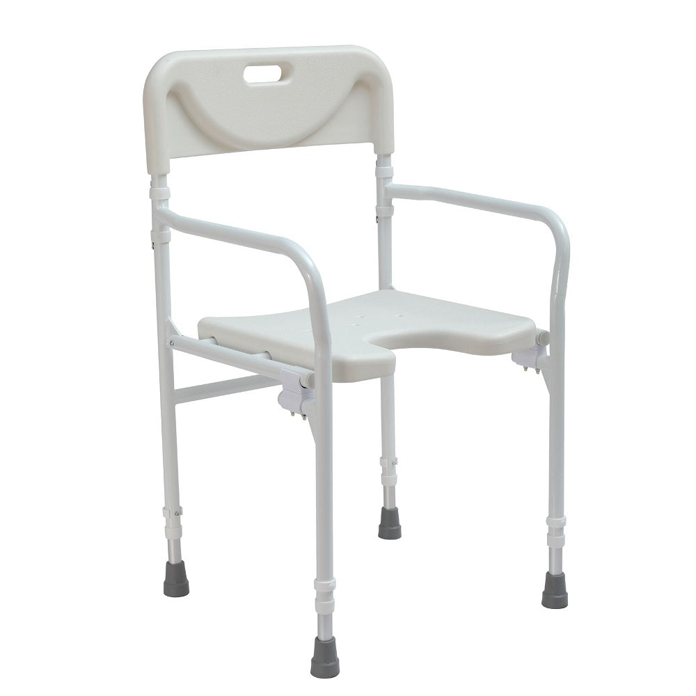 Folding shower seat wetroom chair