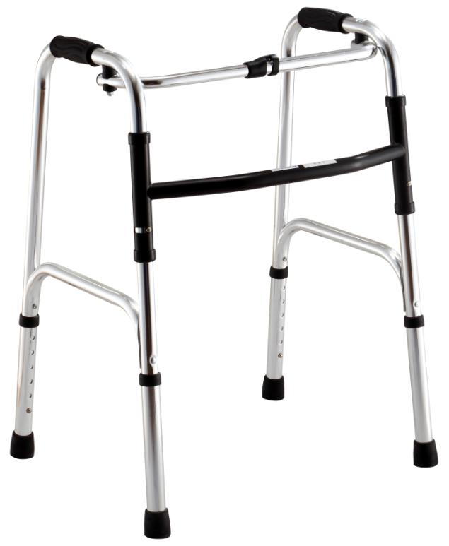 Folding walking frame / zimmer