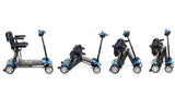 eDrive Automatic Folding Mobility Scooter -Blue