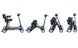 eDrive Automatic Folding Mobility Scooter -Blue