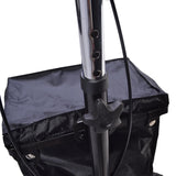 All Terrain Outdoor Knee Walker with Brakes and Adjustable Handle Basket