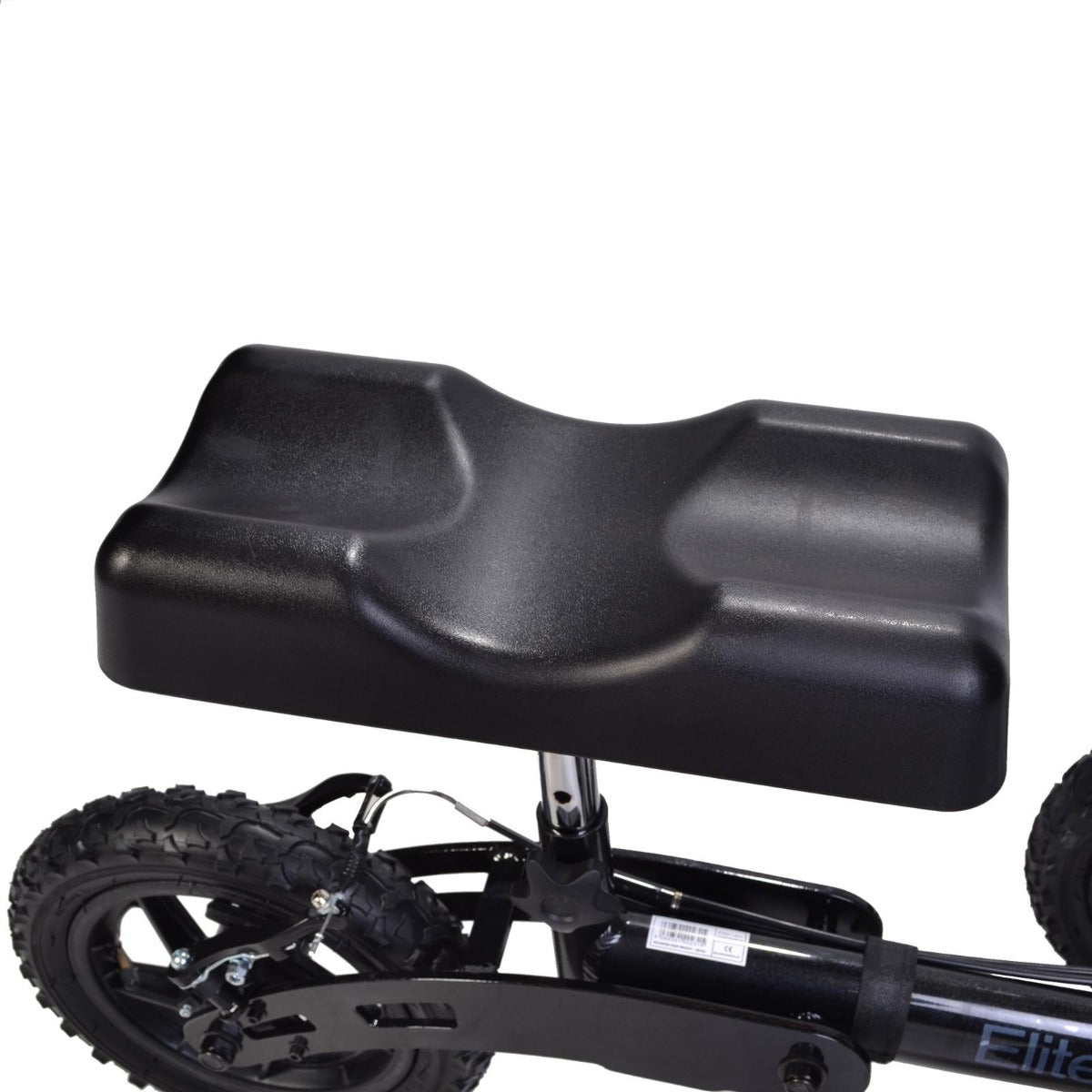 All Terrain Outdoor Knee Walker with Brakes and Adjustable Handle Seat