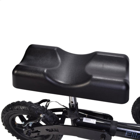 All Terrain Outdoor Knee Walker with Brakes and Adjustable Handle Seat