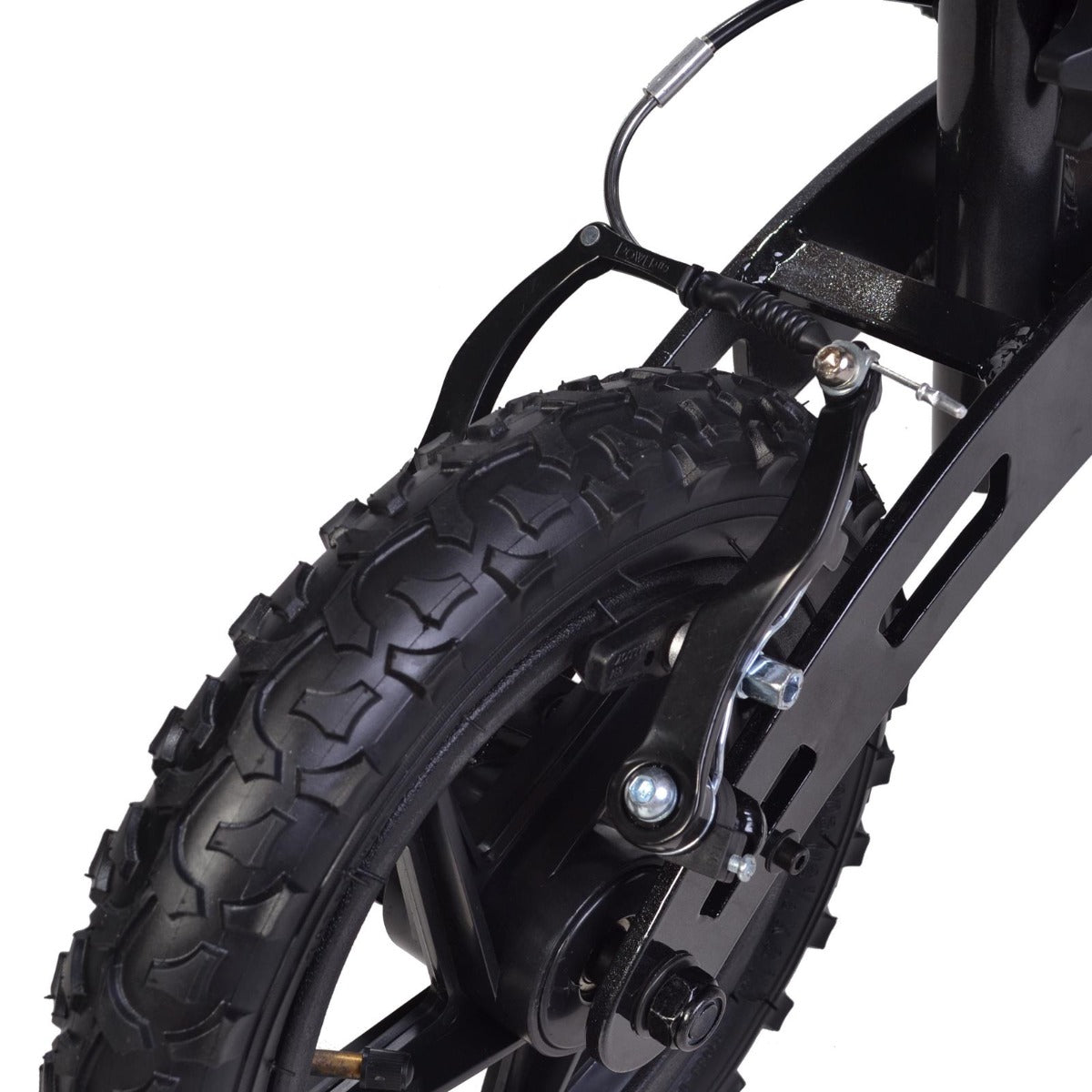 All Terrain Outdoor Knee Walker with Brakes and Adjustable Handle Off-Road Wheel