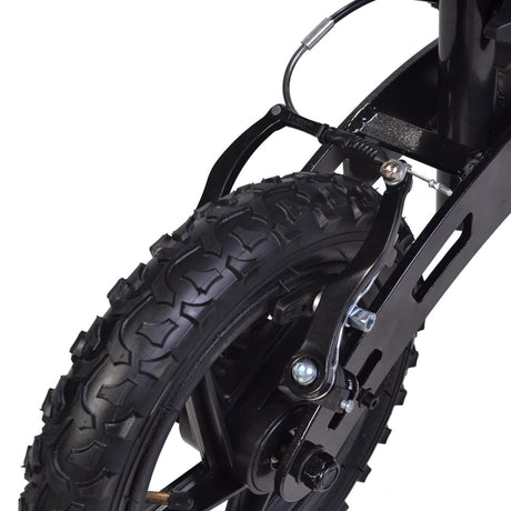 All Terrain Outdoor Knee Walker with Brakes and Adjustable Handle Off-Road Wheel