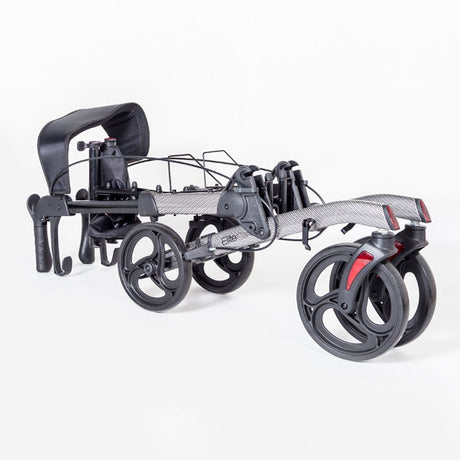 Swift Easy folding rollator - Collapsed