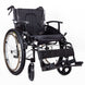 EC Voyager All Terrain outdoor wheelchair with pneumatic tires-Black-18"