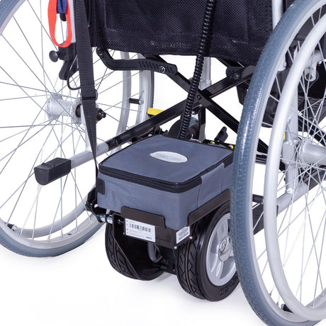 Elite Care Wheelchair Powerpack attachment - Help to push your manual wheelchair
