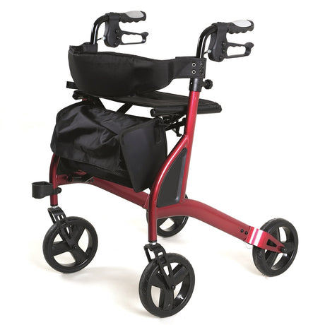 Ultra Lightweight Rollator - Lightest in UK-Red