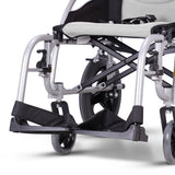 Replacement complete footrest for Karma Ergo 3 Wheelchairs Red or Silver