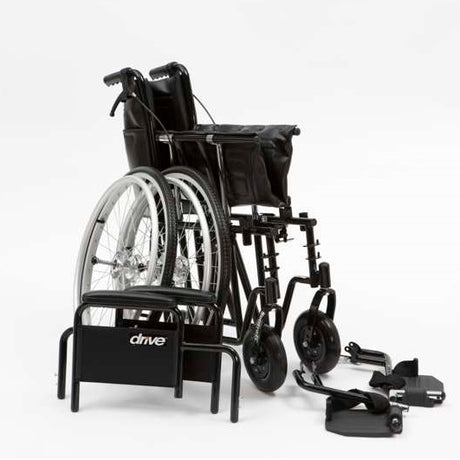 Heavy Duty Bariatric Sentra EC Self Propel Wheelchair 31st User Weight
