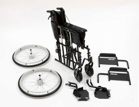 Heavy Duty Bariatric Sentra EC Self Propel Wheelchair 31st User Weight