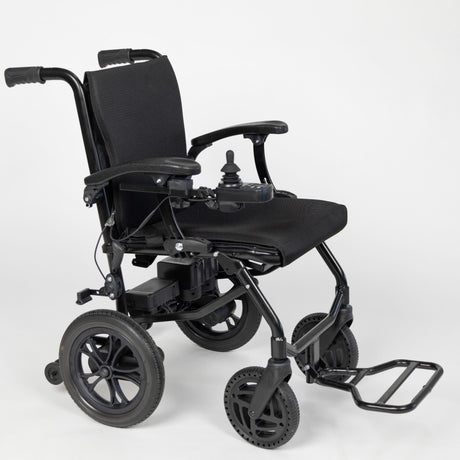 Ezi Fold Traveller Lightweight Powerchair with Dual Controls Only 15kg