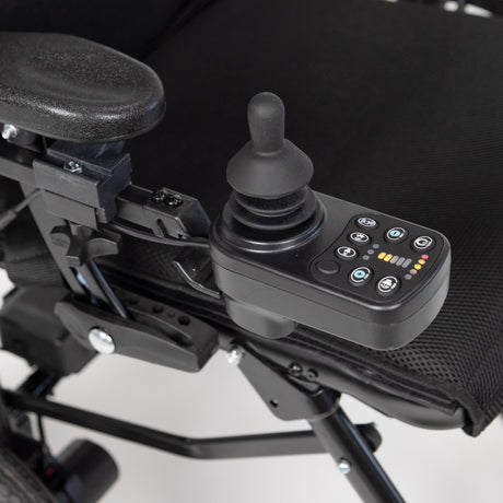 Ezi Fold Traveller Lightweight Powerchair with Dual Controls Only 15kg