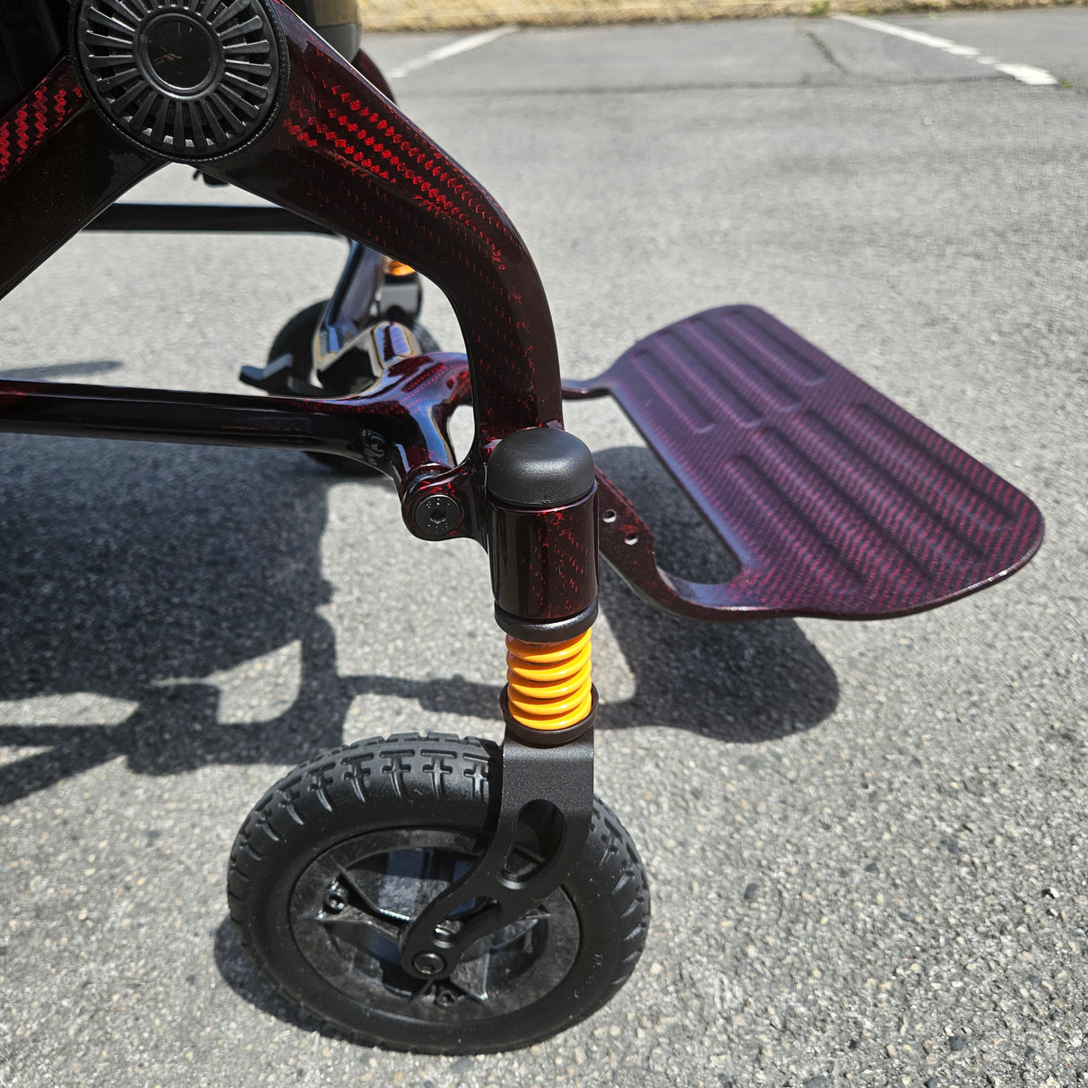 Pride Jazzy Carbon Ultra Lite Max HD Powerchair - Extra Wide Seat - Takes upto 28 Stone users