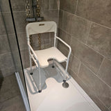 Folding shower seat / wetroom chair