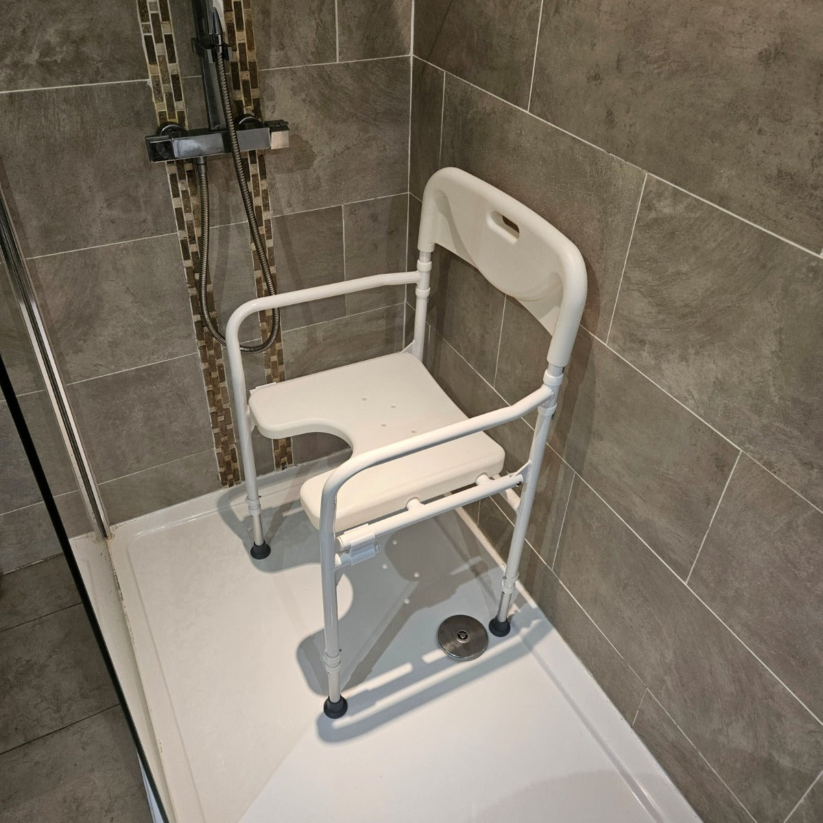 Folding shower seat / wetroom chair