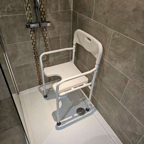 Folding shower seat / wetroom chair