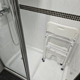 Folding shower seat / wetroom chair