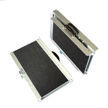 Folding Wheelchair/Mobility Scooter Ramp - Folded
