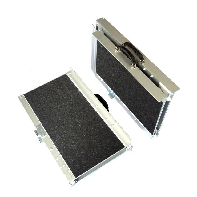 Folding Wheelchair/Mobility Scooter Ramp - Folded