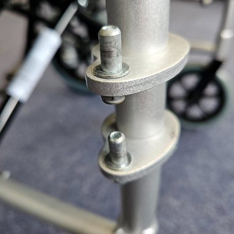 2 x Replacement footrest securing pin for ECTR02 / ECSP01 wheelchairs