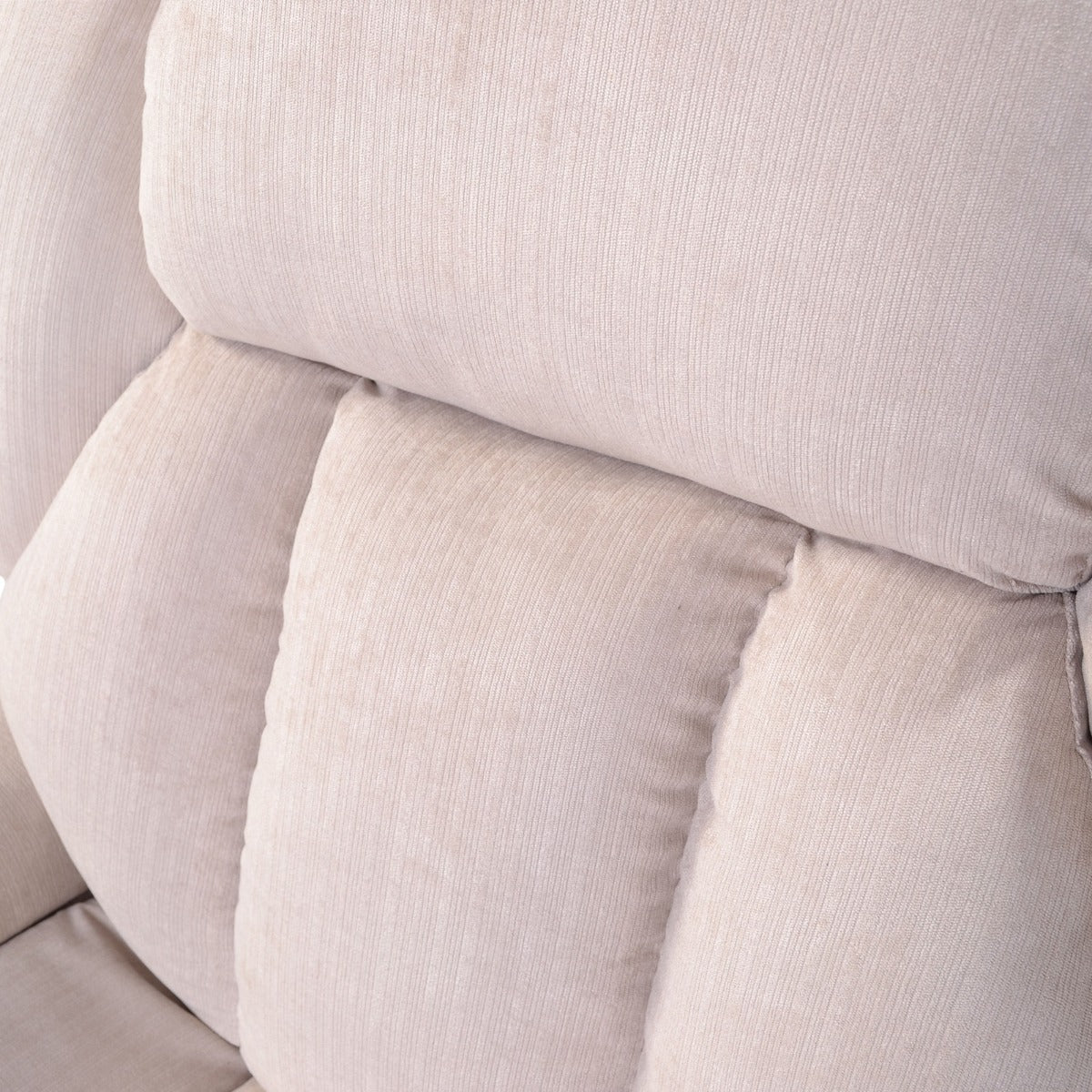 Hainworth Riser Recliner Chair with Heat and Massage - Beige - Cushion