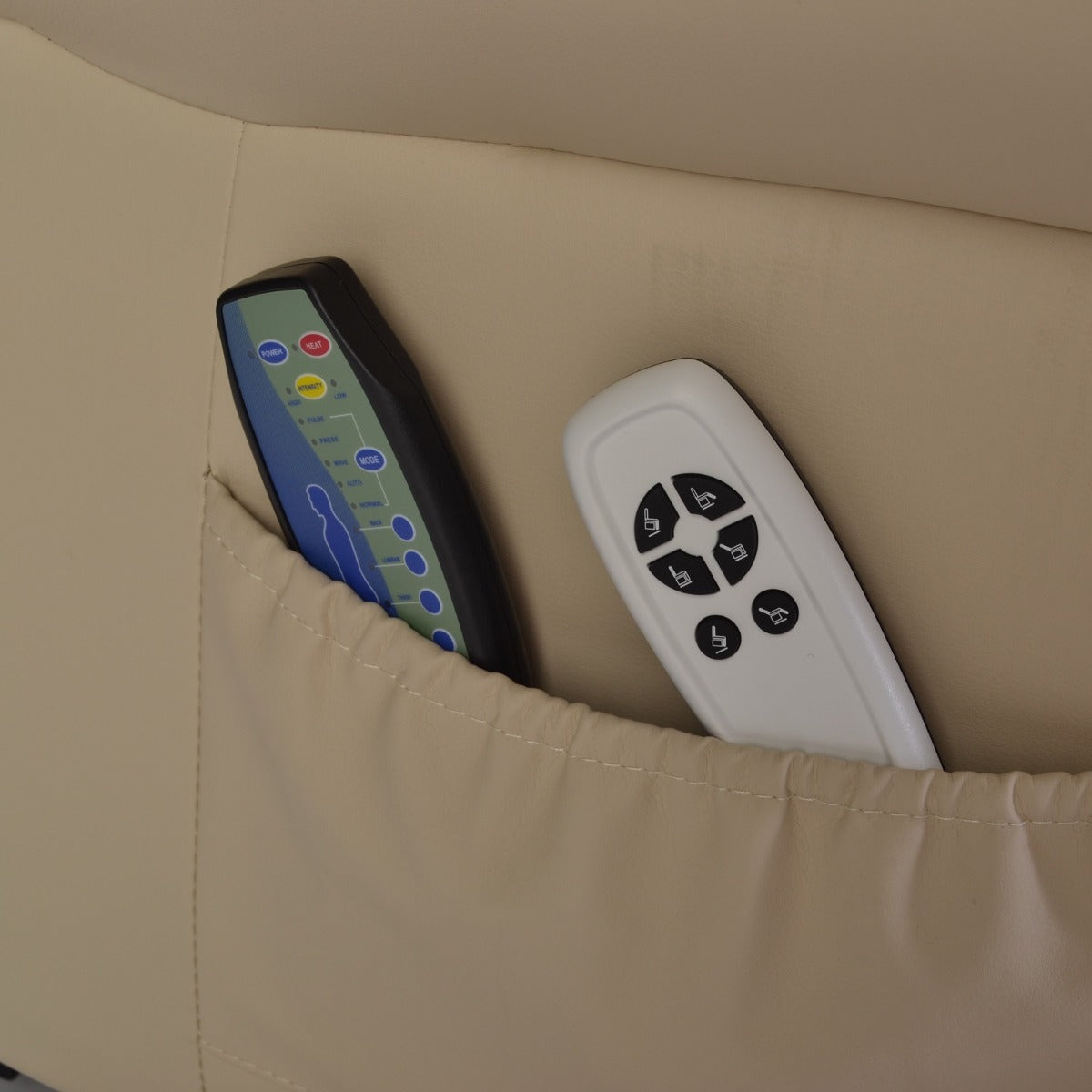 Hainworth Dual Motor Rise and Recliner Chair with Heat and Massage