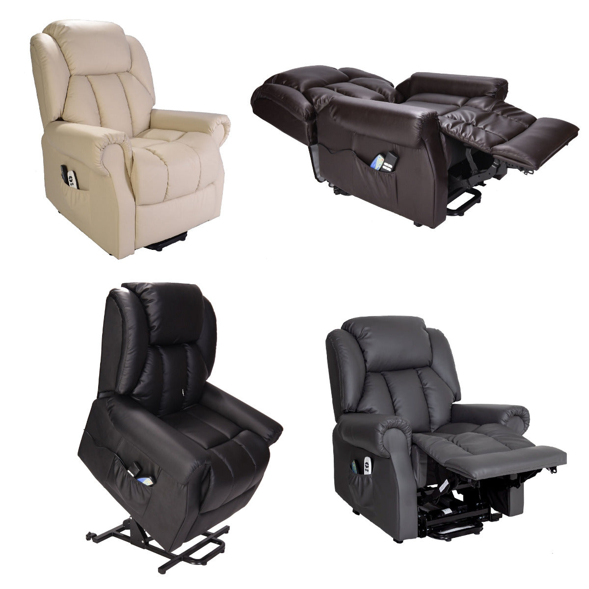 Hainworth Dual Motor Rise and Recliner Chair with Massage - Ex Demo