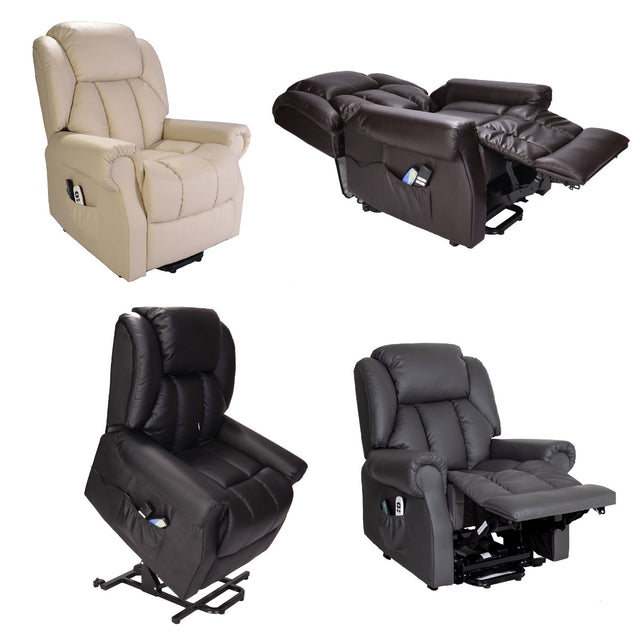 Hainworth Dual Motor Rise and Recliner Chair with Massage - Ex Demo