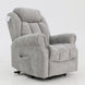 Hainworth Fabric Dual Motor Rise and Recliner Chair with Heat and Massage - Ex Demo-Grey