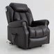 Hainworth Dual Motor Rise and Recliner Chair with Heat and Massage - Ex Demo-Black